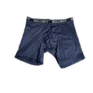 6-36 BULLIANT Men's Boxer Briefs Mesh Blue Medium